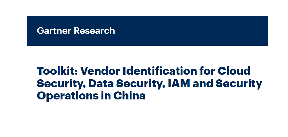 竹云科技实力入选Gartner Toolkit报告 IAM领域核心能力全覆盖